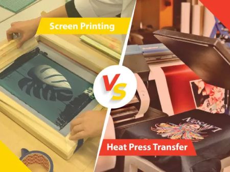 Screen Printing VS Heat Press Transfer
