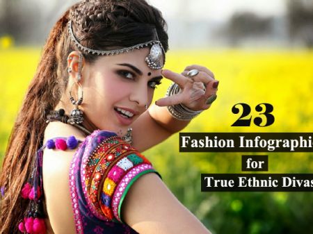 19 Fashion Infographics for True Ethnic Divas