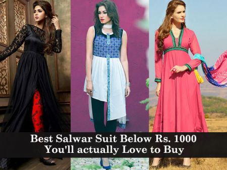 Best Salwar Suit Below Rs. 1000 you will actually love to buy