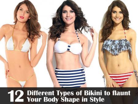 12 Different Types of Bikini to flaunt Your Body Shape in Style