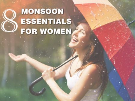 8 Monsoon Essentials That Every Woman Should Buy