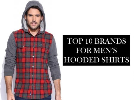 Top 10 Brands to Buy Hooded Shirts for Men