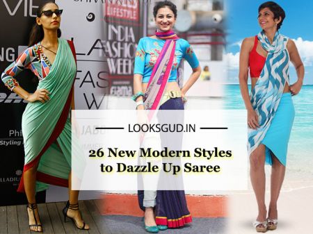 Tired of old Saree Drapes? Try 26 Modern Styles No one told you about